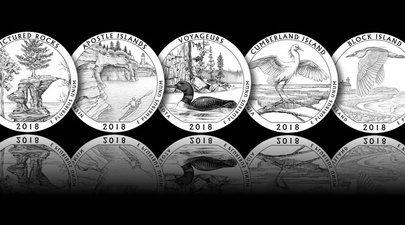Монеты серии Национальные парки США