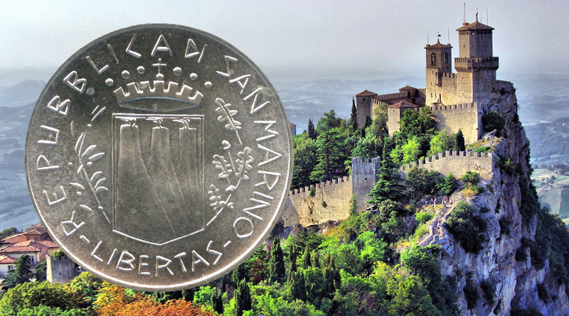 Монеты Сан Марино до евро