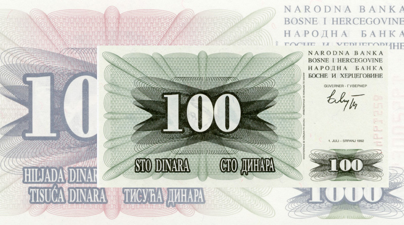 Банкноты Боснии и Герцеговины
