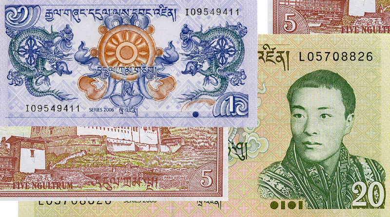 Банкноты Бутана