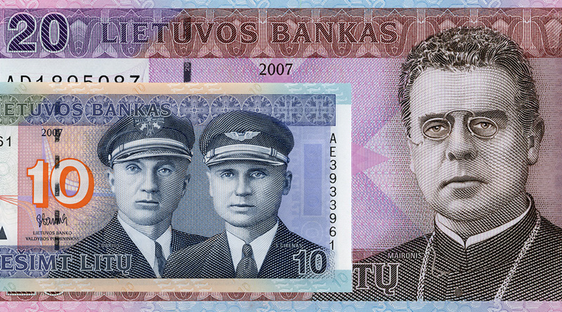 Банкноты Литвы