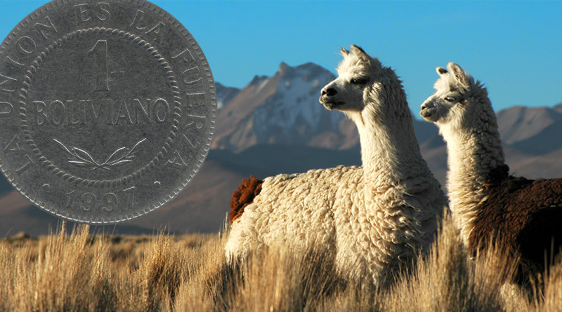Монеты Боливии