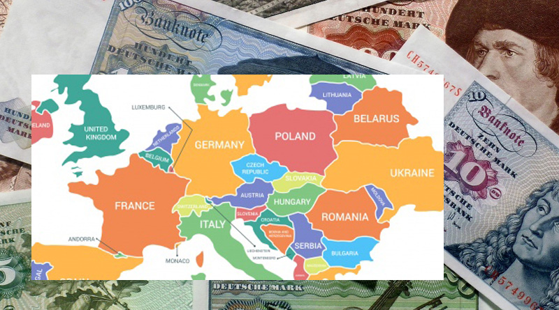 Банкноты Европейских стран
