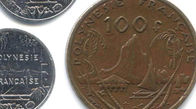 Монеты Французской Полинезии