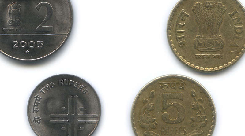 Разменные монеты Индии