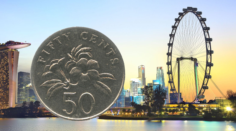 Монеты Сингапура