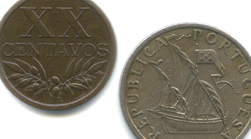 Обиходные монеты Португалии