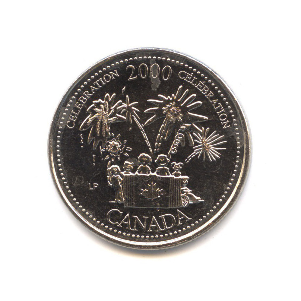 Канадские монеты Millennium. Монета Канады Миллениум.